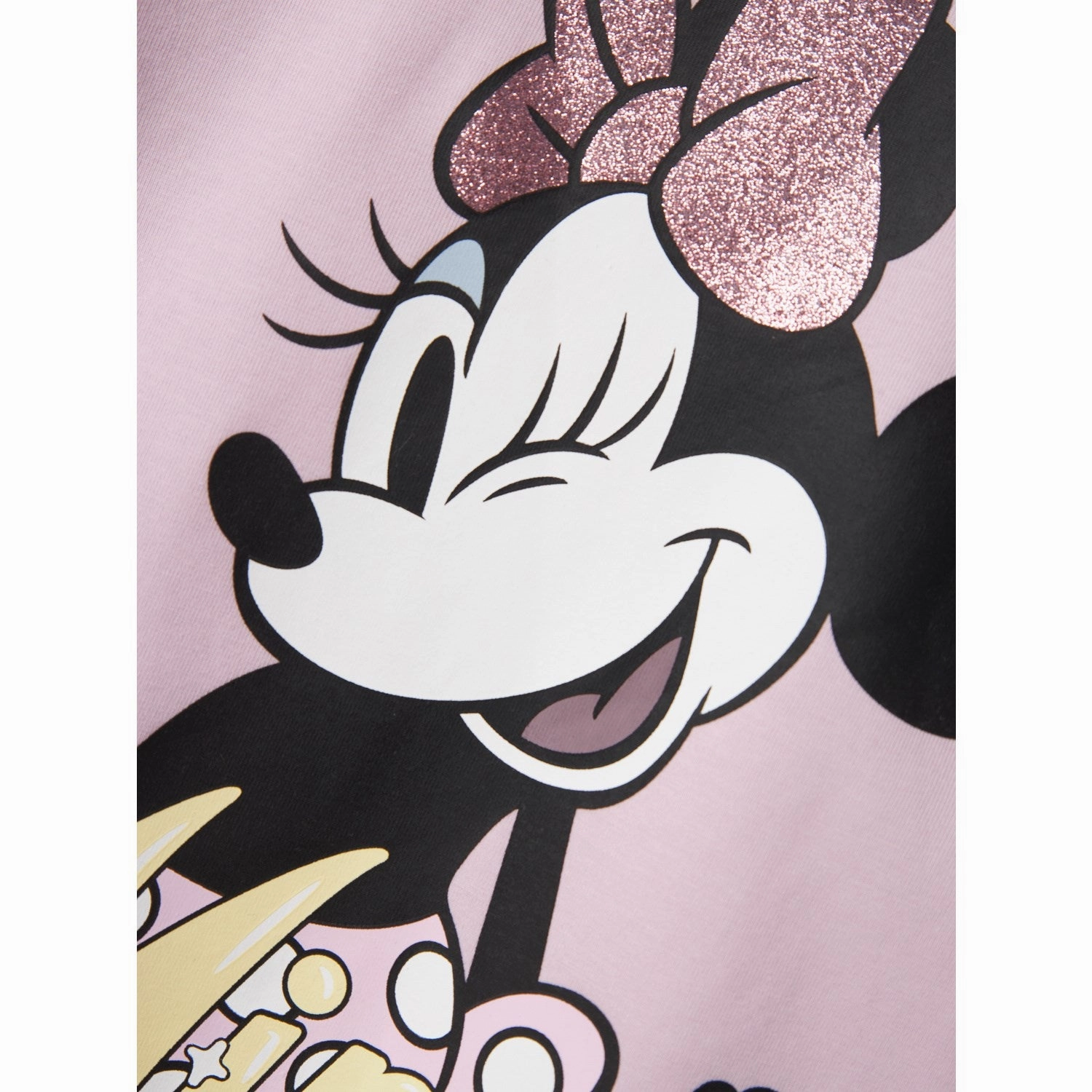 Name It Winsome Orchid Desire Minnie Mouse Blouse Smooth Zipper Design
