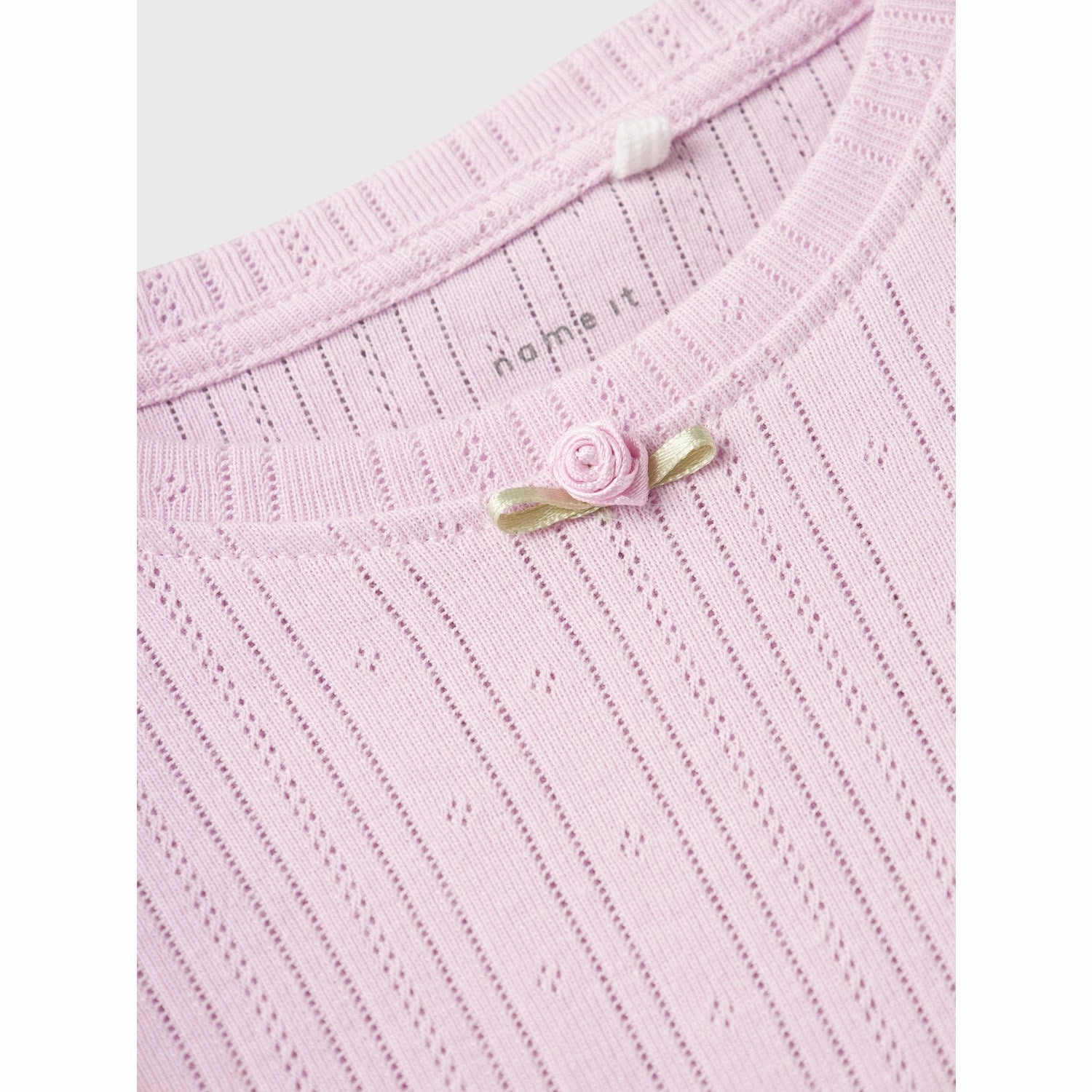 Fast Drying Versatile Layering Piece Name It Winsome Orchid Silke Slim Blouse