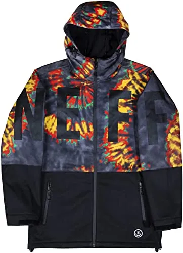 Trendy Accessory Neff giacca da uomo da snowboard Daily softshell 17F62002 RABK black