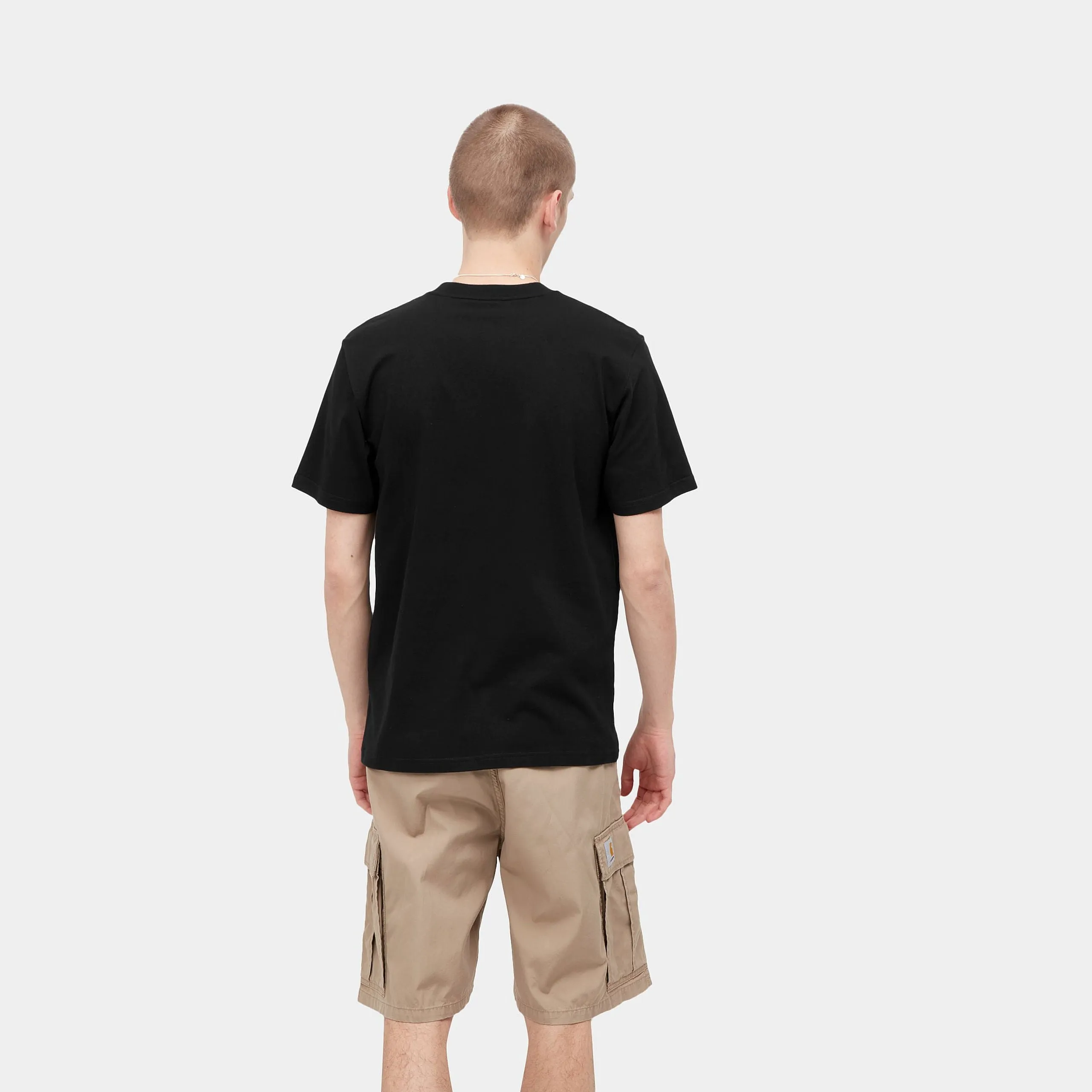 Carhartt maglietta manica corta da uomo Sing Painter I030172 89 XX nero Casual Look Wear Limited Edition