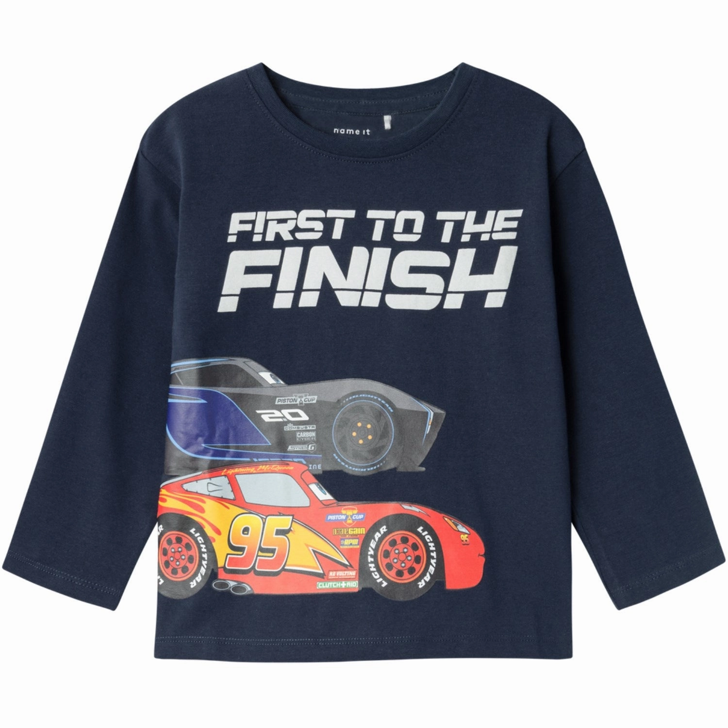 Name It Dark Sapphire Aske Cars Blouse Anti Pill Technology Casual Comfort