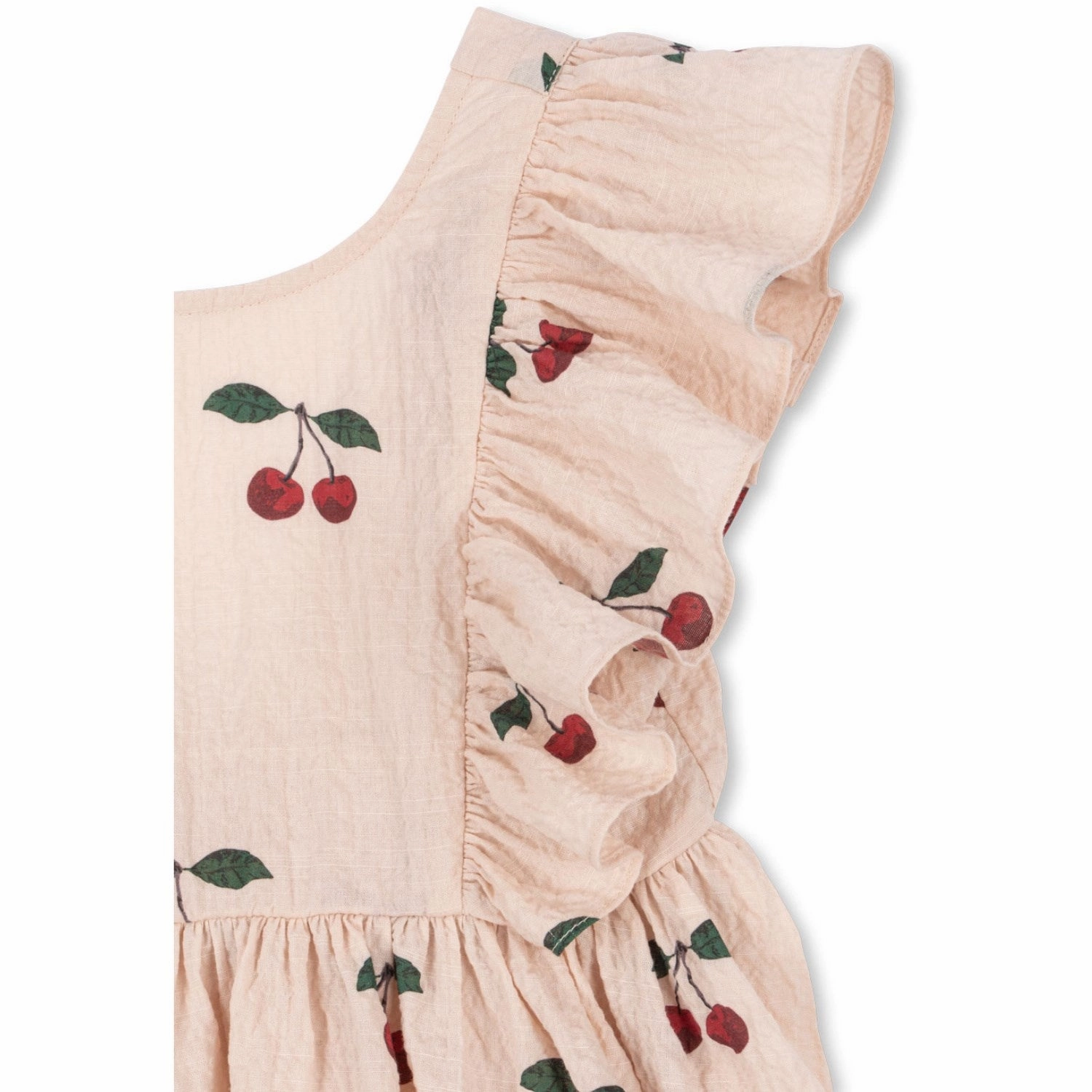 Hip-Flattering Konges Sl?jd Ma Grande Cerise Pink Elin Dress Gots