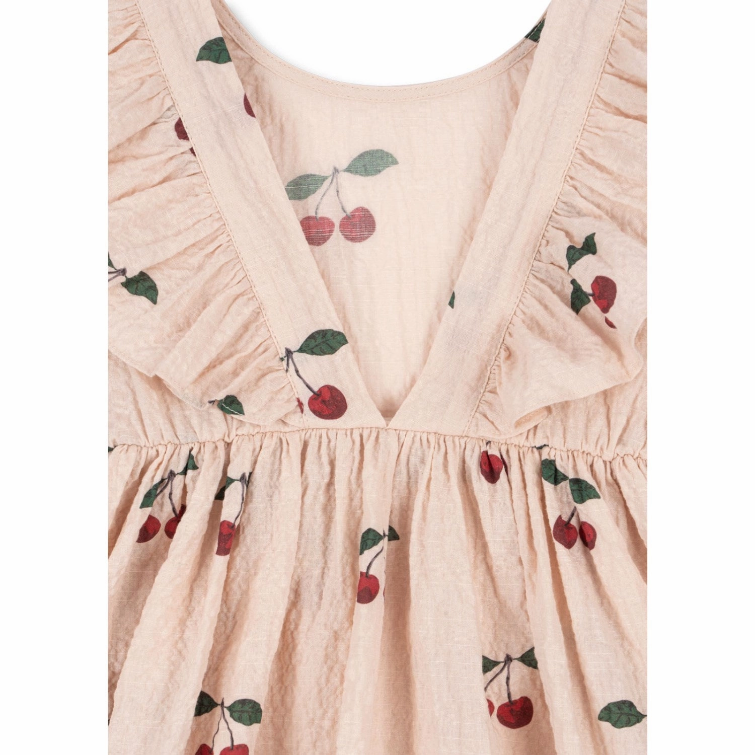 Konges Sl?jd Ma Grande Cerise Pink Elin Dress Gots Joy Glow