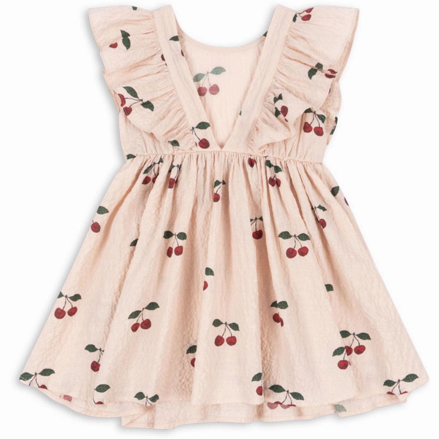 Cozy Mood Konges Sl?jd Ma Grande Cerise Pink Elin Dress Gots