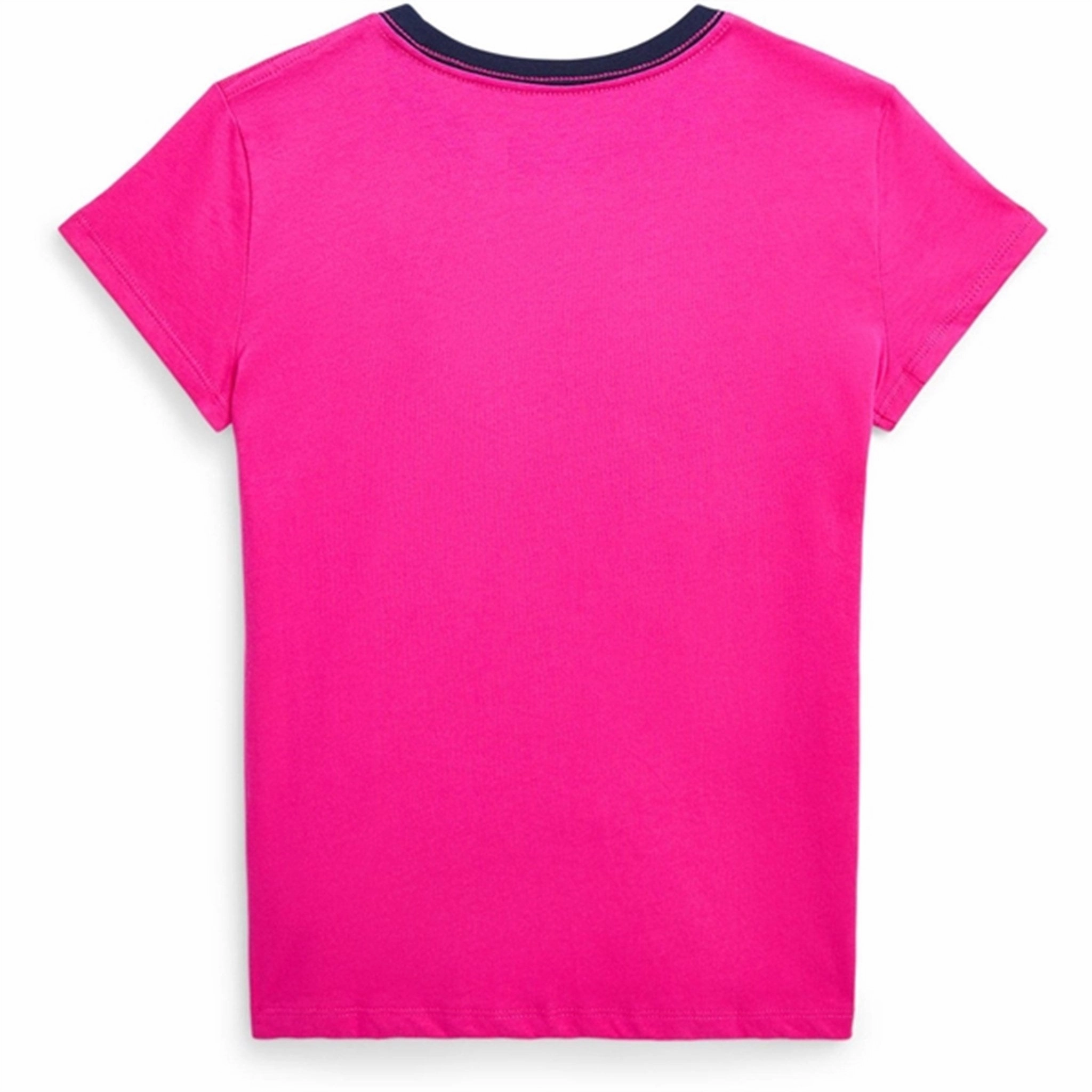 Polo Ralph Lauren Girls T-Shirt Bright Pink Outdoor Trend