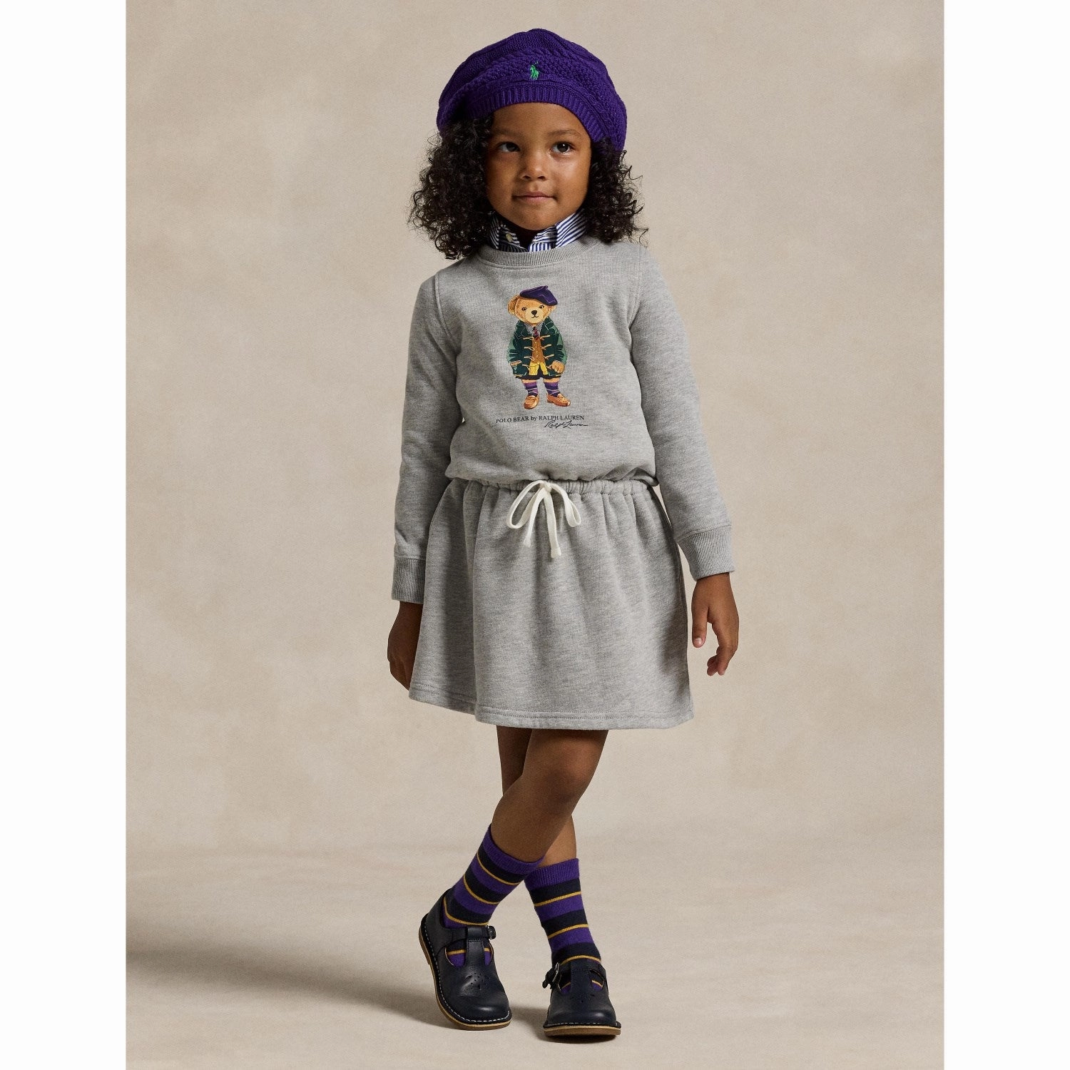 High Cut Polo Ralph Lauren Andover Heather Day Dress