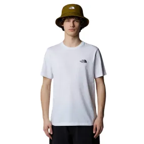 The North Face maglietta manica corta da uomo Simple Dome NF0A87NGFN4 bianco Practical Design