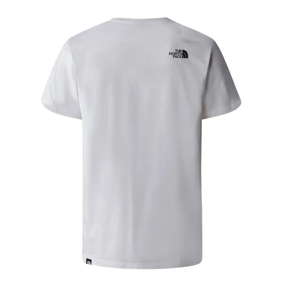 Active Style Trend The North Face maglietta manica corta da uomo Simple Dome NF0A87NGFN4 bianco