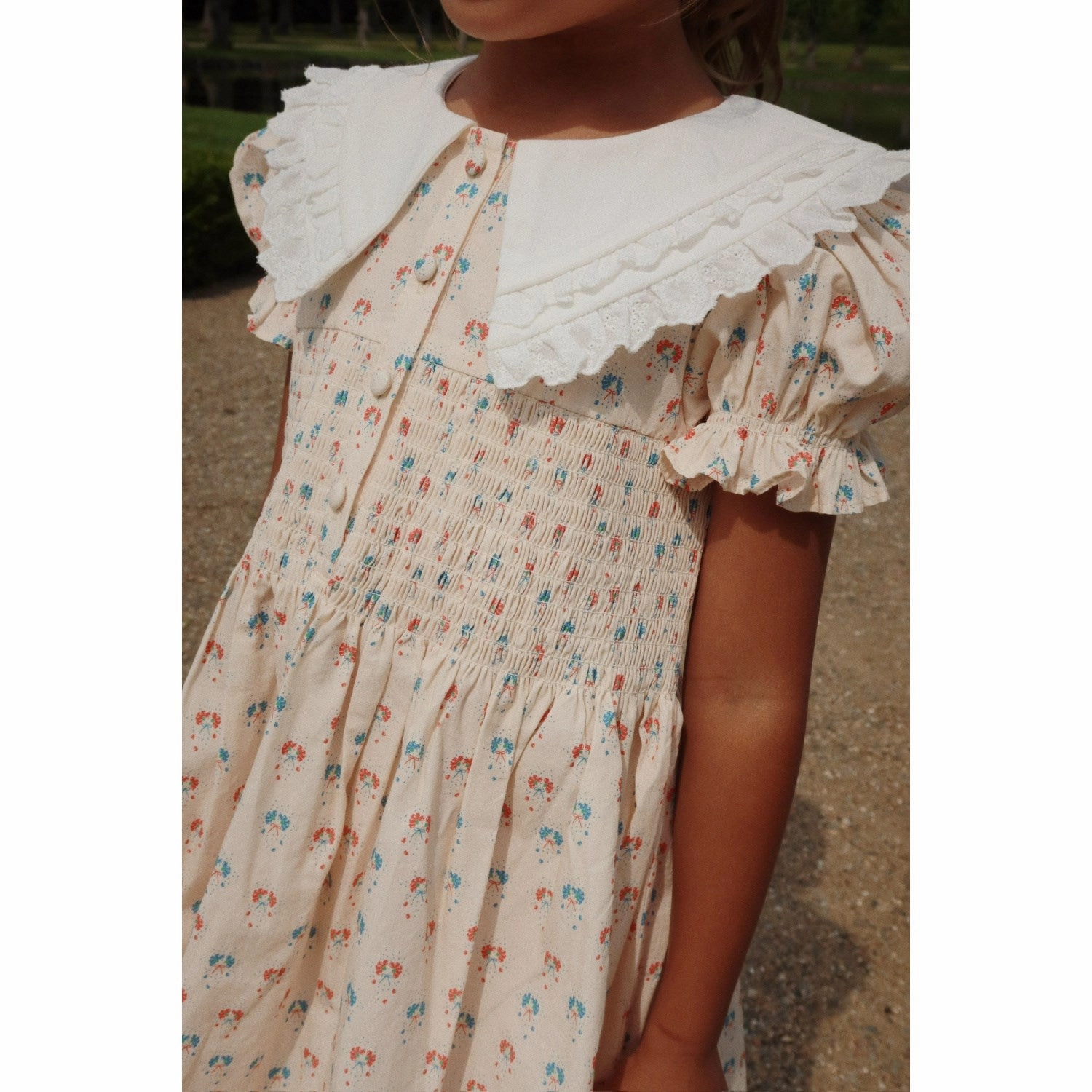 Konges Sl?jd Pipa Petite Midsummer Dress Gots Chic Tone Functional-Design
