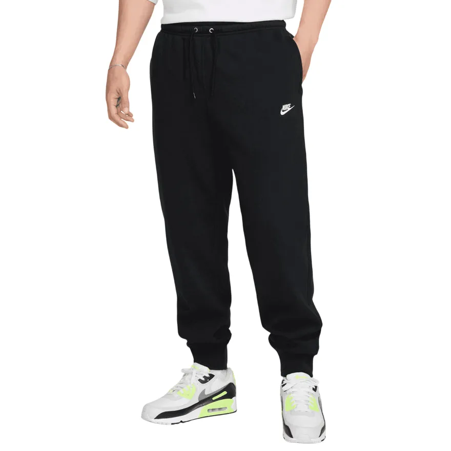 Timeless Layers Nike FN3787-010 - Pantaloni Jogger Club Uomo in Fleece Nero