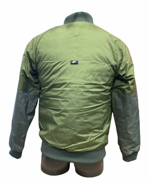 Nike giubbotto bomber reversibile da uomo DD6849 326 verde Durable Outerwear
