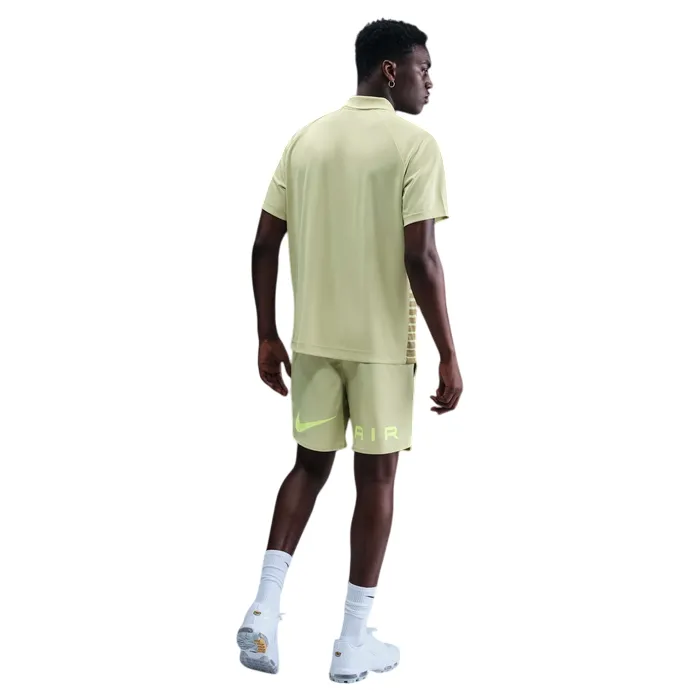 UV Protection Blend Modern Cut Nike maglietta con colletto da uomo manica corta Swoosh Air Football Jersey AOP IB8019-371 verde