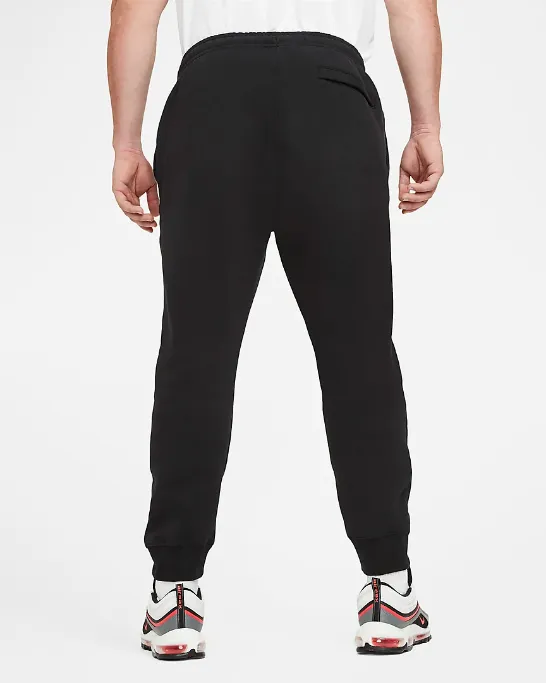 WindproofLayer Nike Pantalone sportivo da adulto con elastico al fondo Jogger Club Fleece BV2671 010 nero