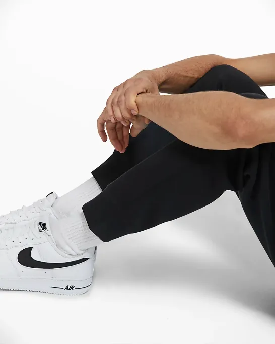 Dark wash Adjustable Waist Nike Pantalone sportivo da adulto con elastico al fondo Jogger Club Fleece BV2671 010 nero