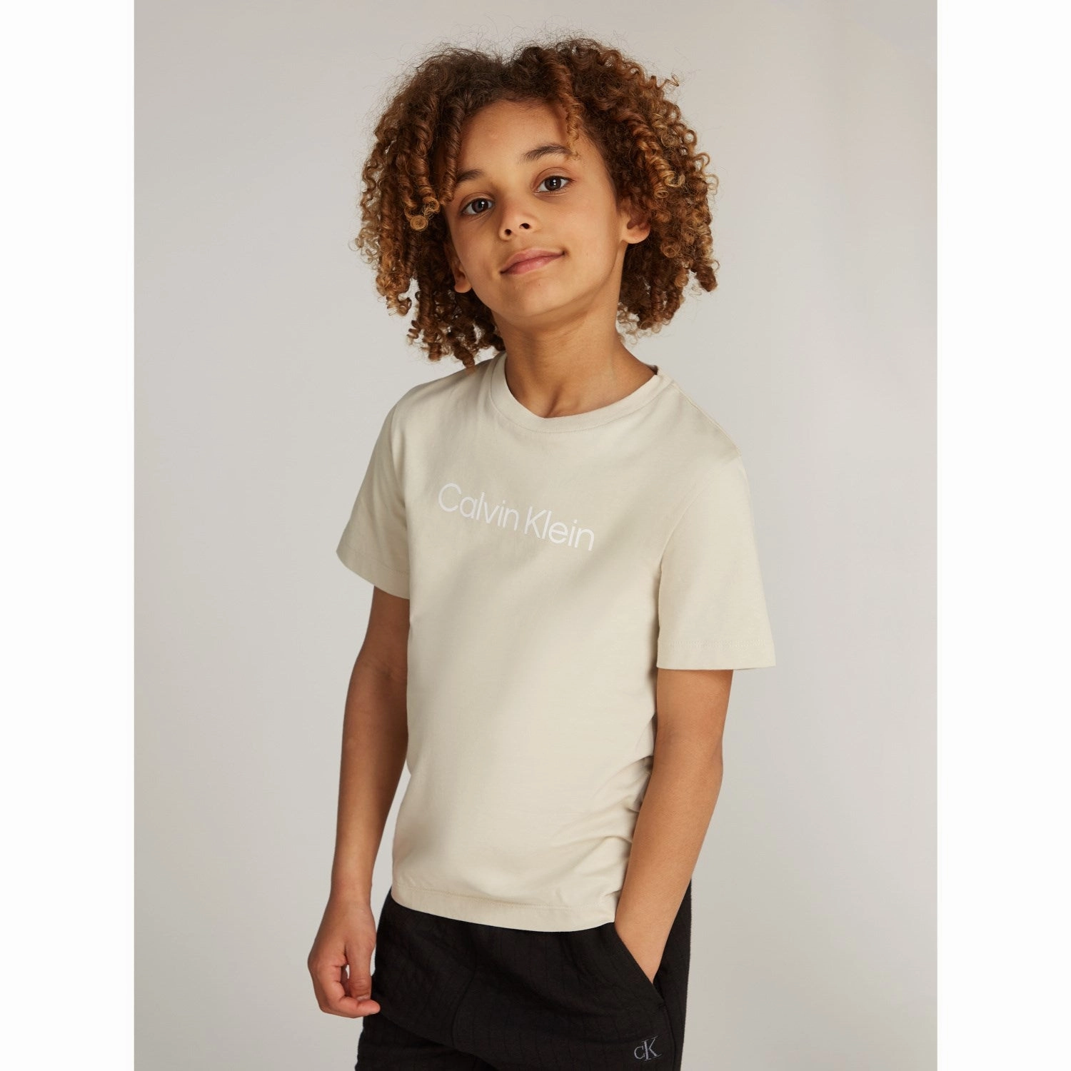 Fashion Fit Calvin Klein Pelican Inst. Logo T-Shirt