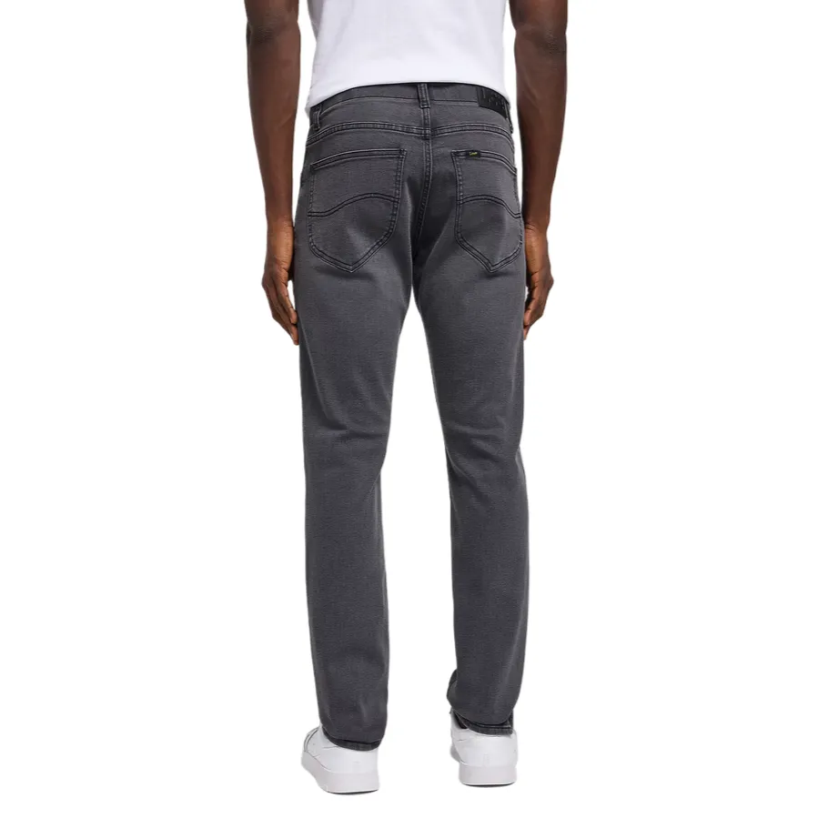 StainResistantCoating Adjustable Drawcord Lee pantalone jeans da uomo Skinny Fit XM 112343305 nero slavato