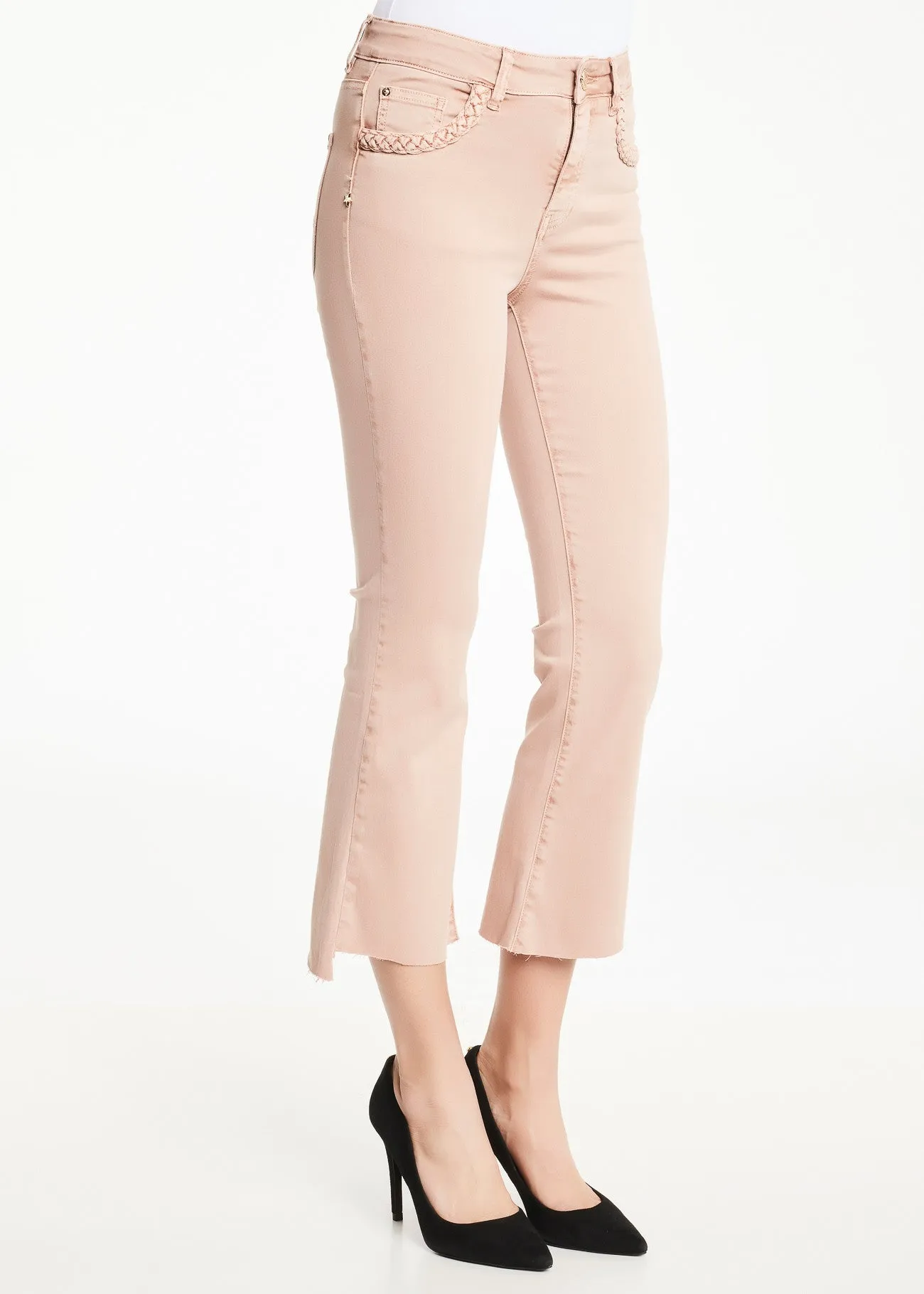 Gaud?? Pantalone Cropped 211BD25008 3442 maple sugar Comfort Stretch