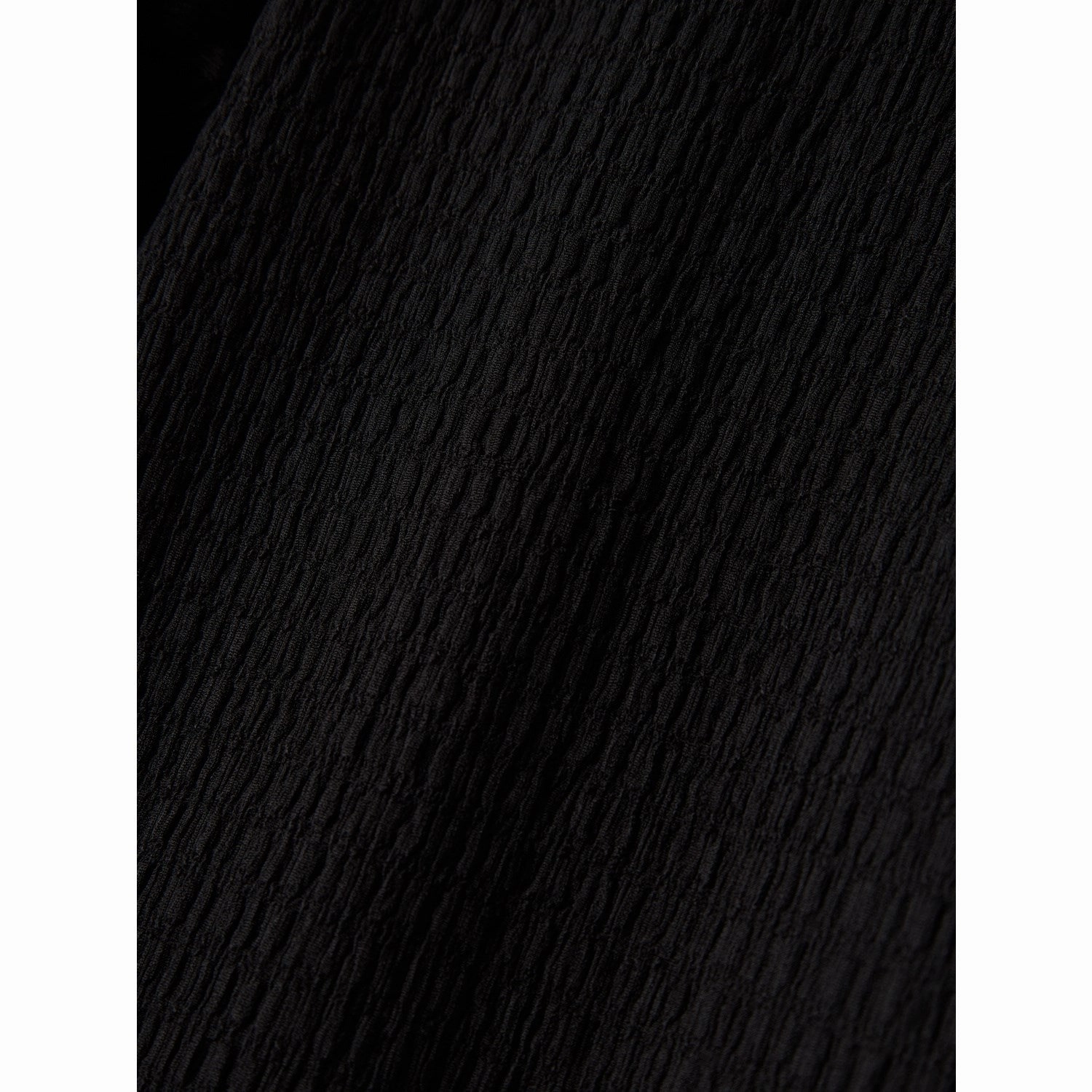 Linen blend Name It Black Lonnis Short Blouse