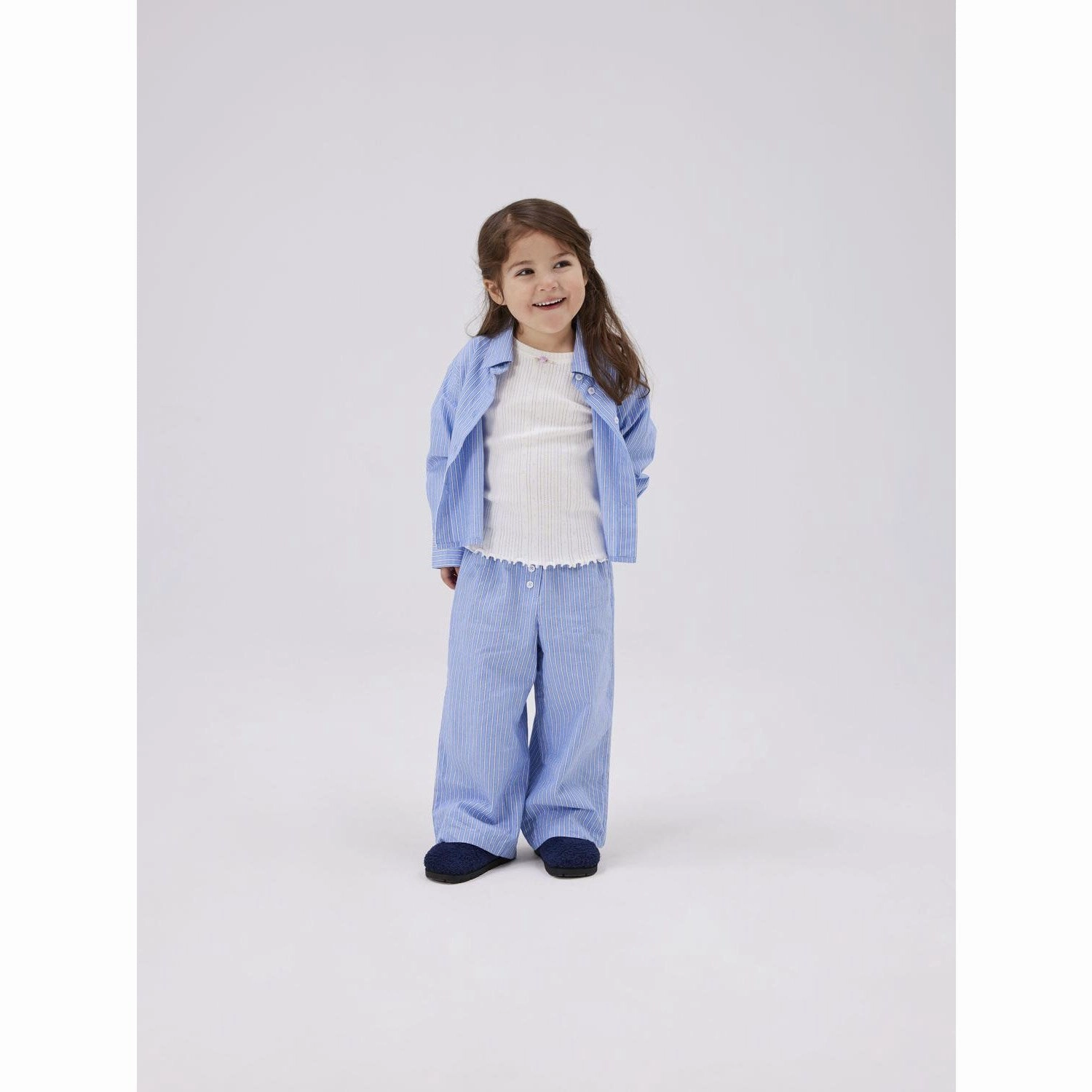 Name It Cloud Dancer Silke Slim Bluse Hypoallergenic Lining No Chafe Edging