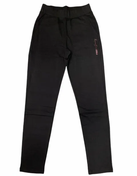 Urban appeal Comfortable Wear Freddy Pantalone Lungo F1WSDP21 N black