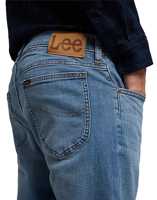 Stylish Daily Wear Parent Style Essential Basics Lee Pantalone jeans da uomo Rider L701NLLT blu chiaro