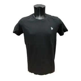 U.S. Polo Assen maglietta manica corta da uomo Mick 6150249351 199 nero athletic style Heat Transfer Printing