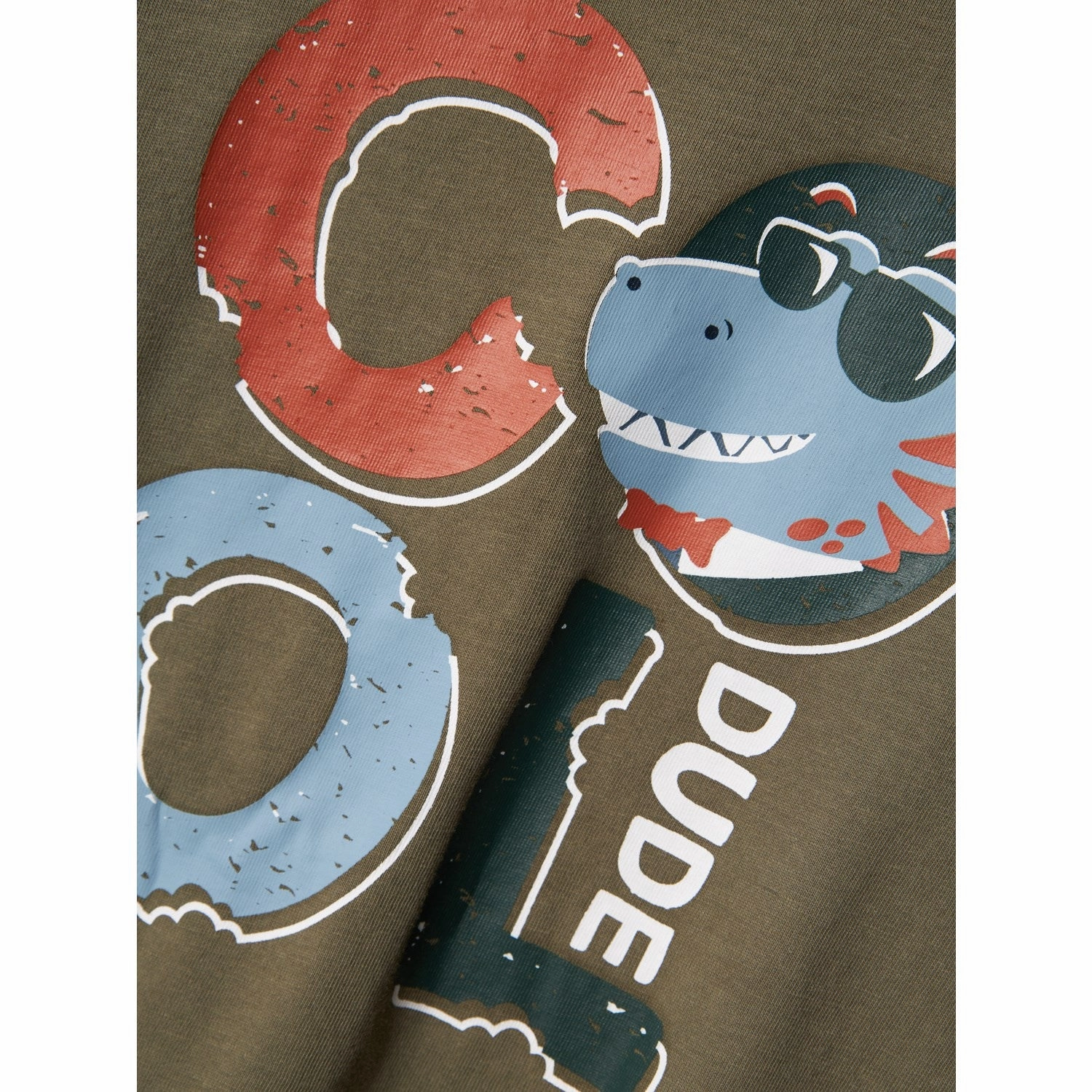 Name It Tea Leaf Cool Vagno Loose Blouse Thermal Regulation Fabric Denim Blend