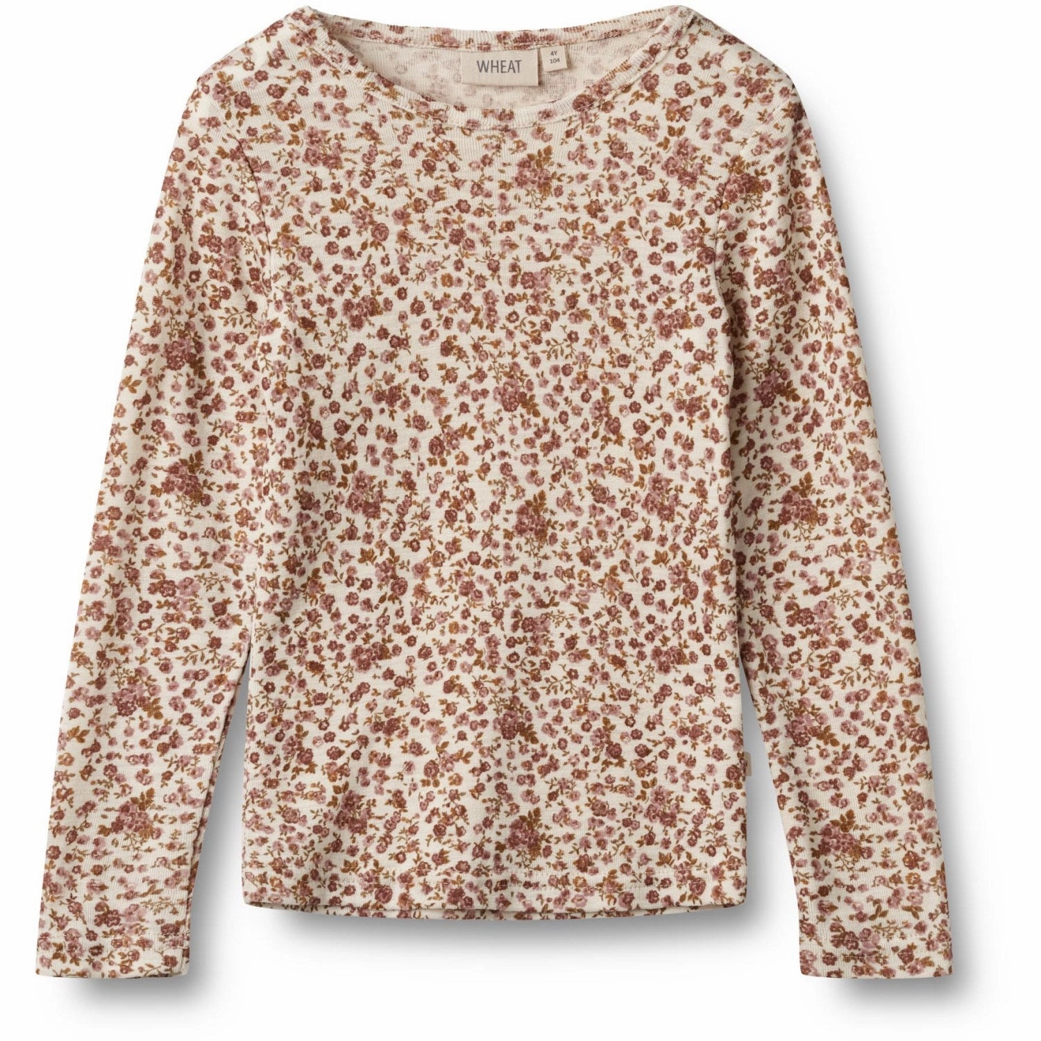 Breathable Layer Friends Meetup Wheat Rose Flowers Wool Blouse Alfie