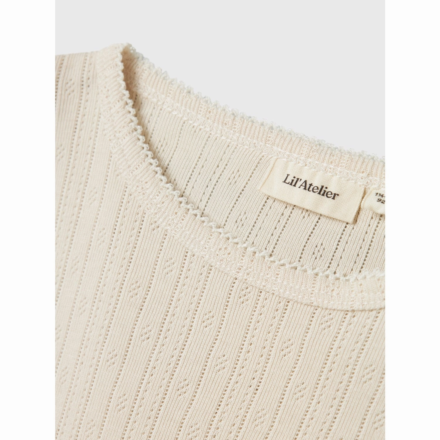 Yoke Design Lil'Atelier Turtledove Rachel Nes Slim Blouse Hea