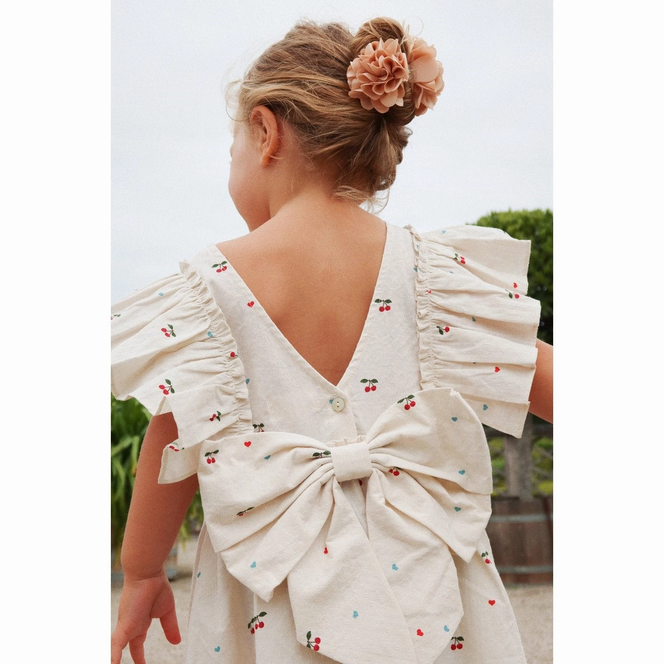 Everyday Piece Konges Sl?jd Cherry Coeur Evia Bow Dress