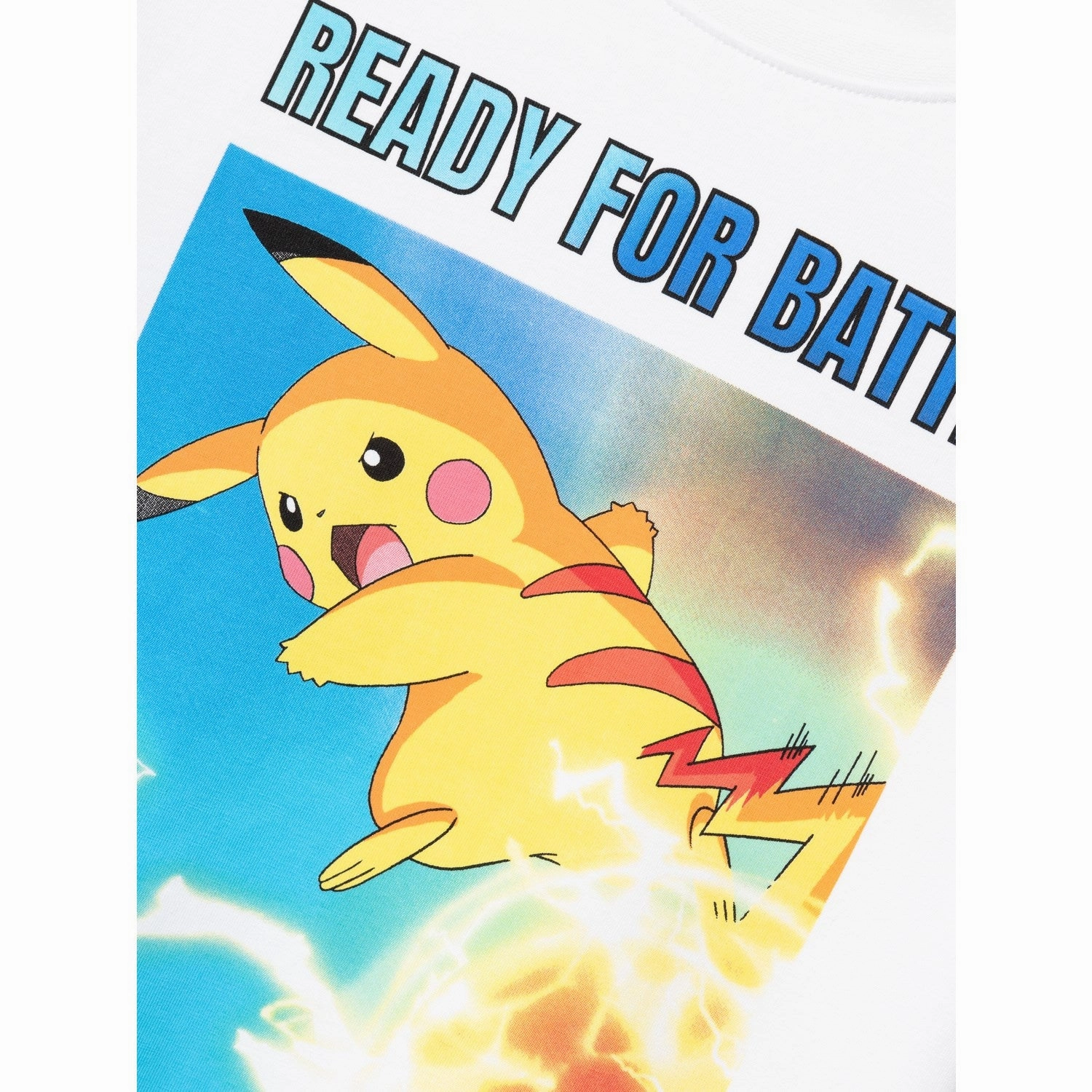 Name It Bright White Skylar Pokemon T-Shirt Trendy Wearable