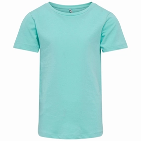Casual Layering Wear Classic Wearable Kids ONLY Aruba Blue New Only T-Shirt Noos