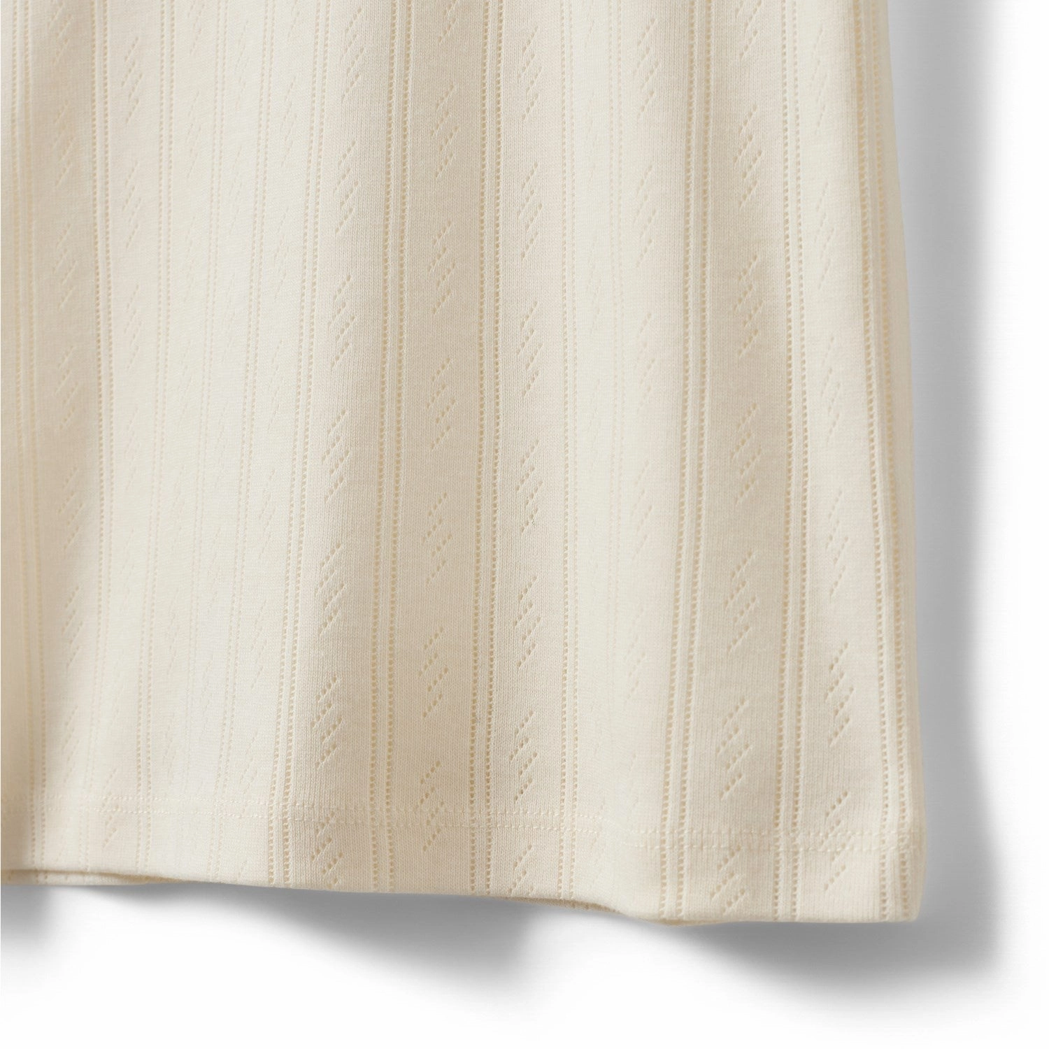 Versatile Look Sofie Schnoor Off White Pipersy Pointelle T-Shirt