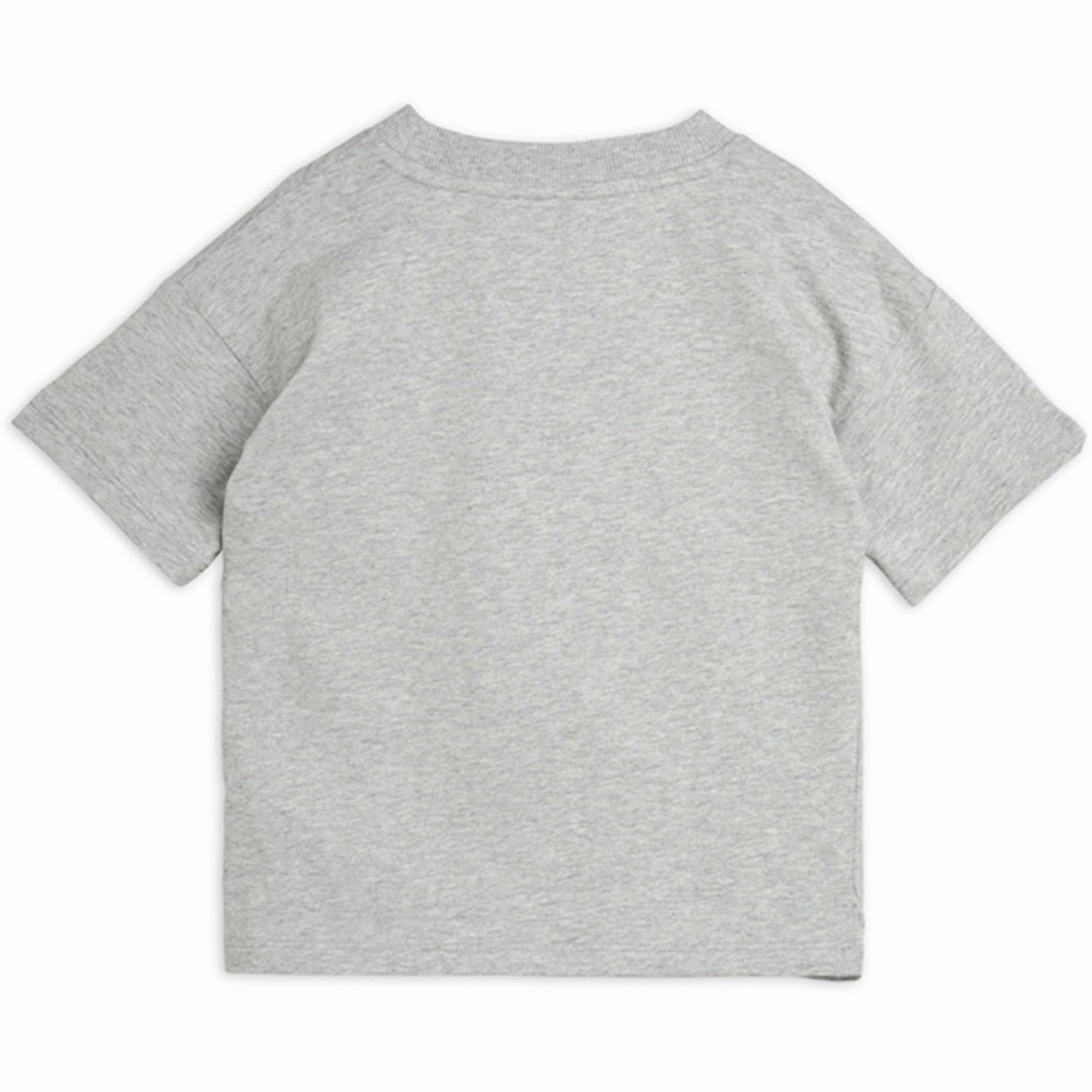 Mini Rodini Grey Melange Club Muscles Sp T-shirt UV Protection light layering