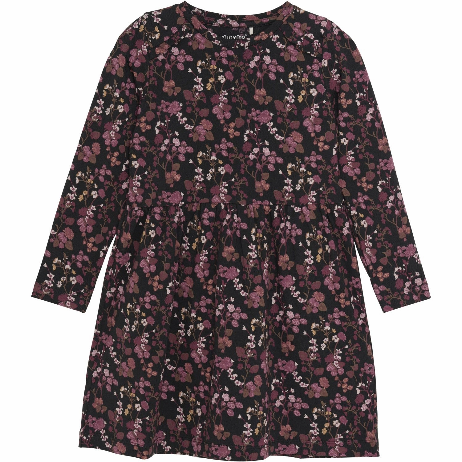 Minymo Tap Shoe Dress AOP Velvet-Edge Soft Profile