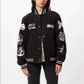 Patchwork Obey giacca unisex da adulto Jacket Cherubino 121800498 black