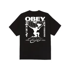 Airflow Ventilation System Obey maglietta manica corta da uomo Bizzare New Visions 165264057 nero