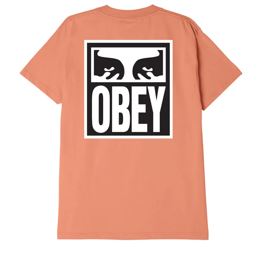 Obey maglietta manica corta da uomo Eyes Icon 2 165262142 agrumi Modern Layer Comfortable Fit Wear