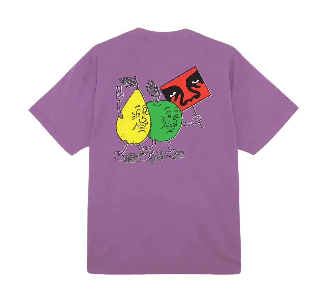 Outdoor Activity Obey maglietta manica corta da uomo Peaceful Protest 166913703 mora