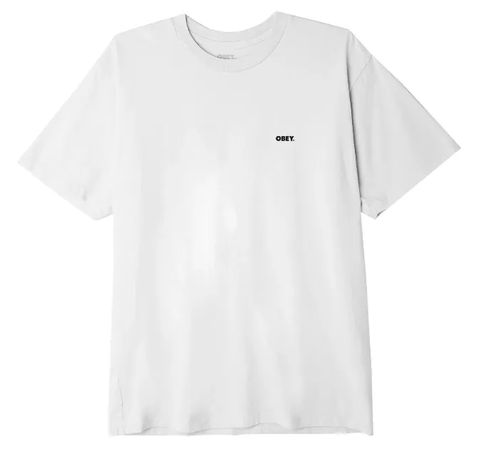 Classic Style Trend Fashion-Forward Look Obey maglietta manica corta da uomo Statue Icon 165262589 bianco