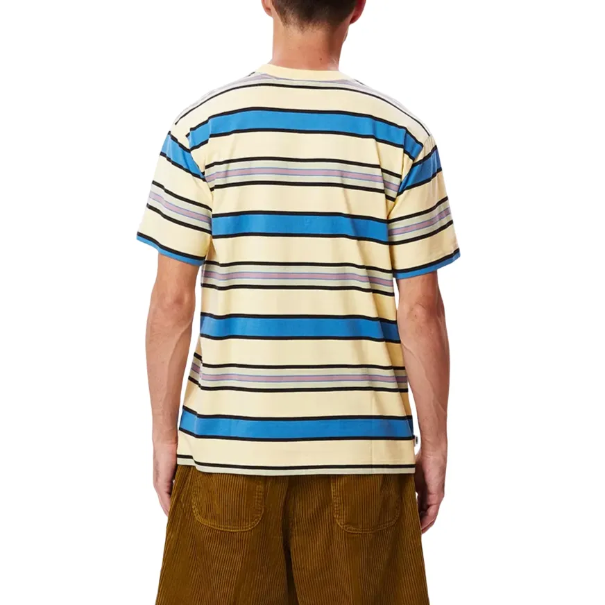 Obey maglietta  manica corta da uomo Valencia 131080315 butter multi Travel Outfit Fashion Ready