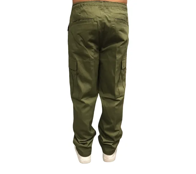 Obey Pantalone Easy Cargo 142020189 army tent Metallic accents