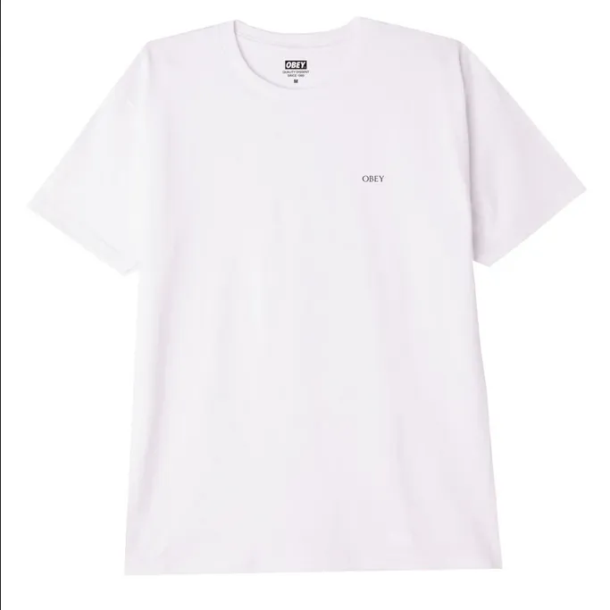 Fresh Look Obey T-shirt Justice Activist 165262975 white