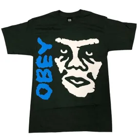 Obey maglietta manica corta da uomo The Creeper 2 Basic Tees 163082141 nero Active Wearable UV protection layer