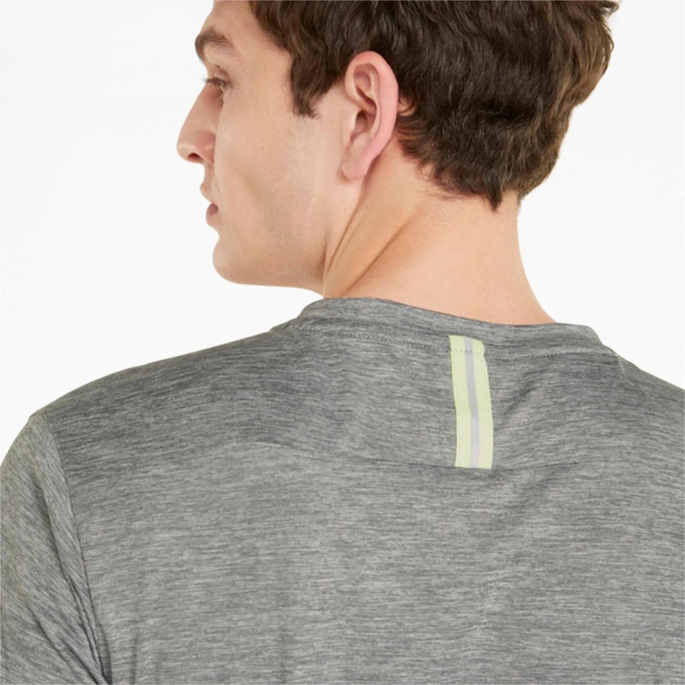 Puma T-shirt Run manica lunga 521403 03 medium gray heather Cozy Touch Versatile Fashion