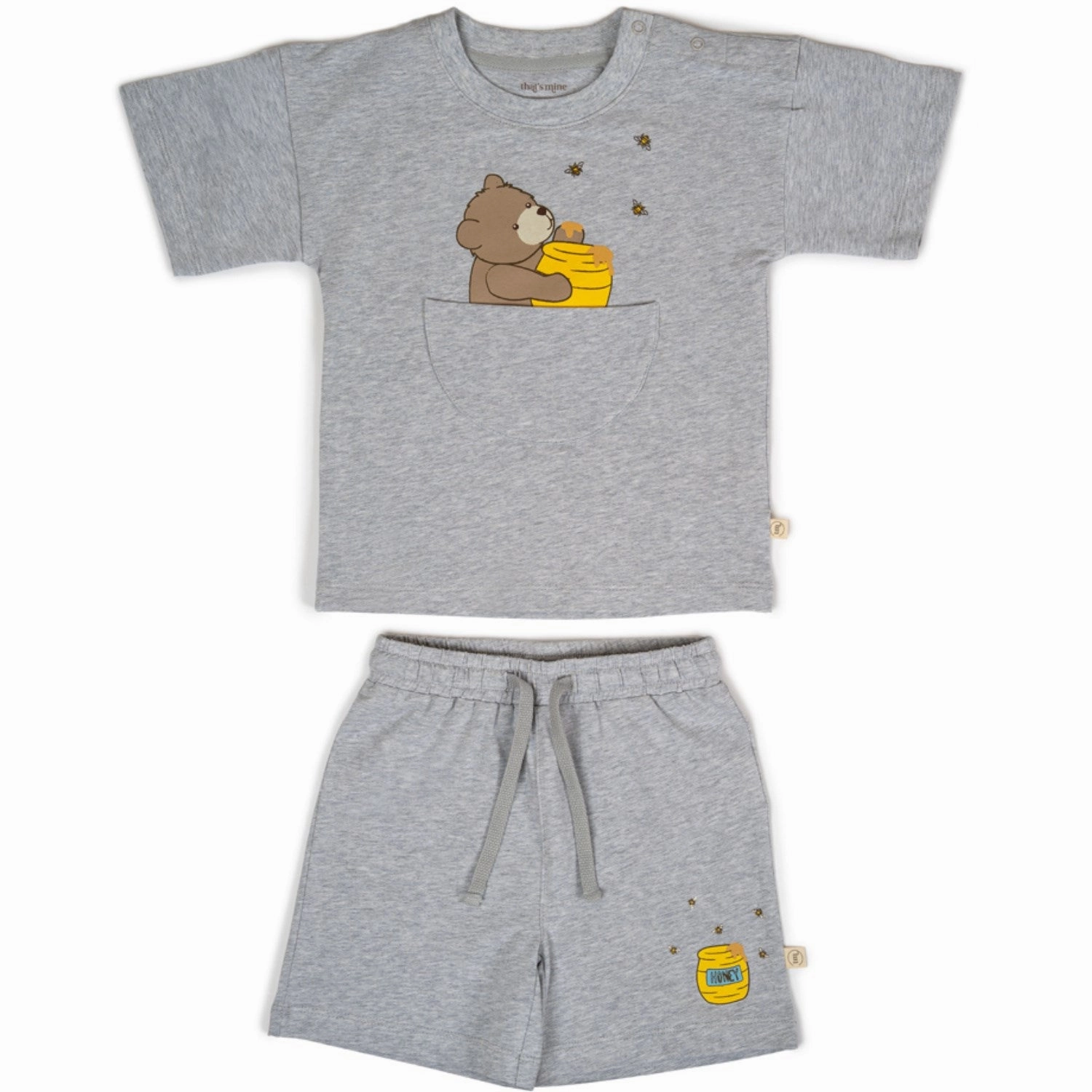 Relaxed Vibe Clean Stretch That's Mine X Luksusbaby Bees And Bears Lucas Set