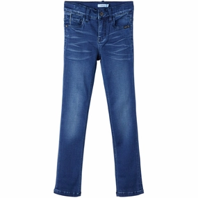 Urban Mood Name It Dark Blue Denim Silas Xslim Jeans Noos