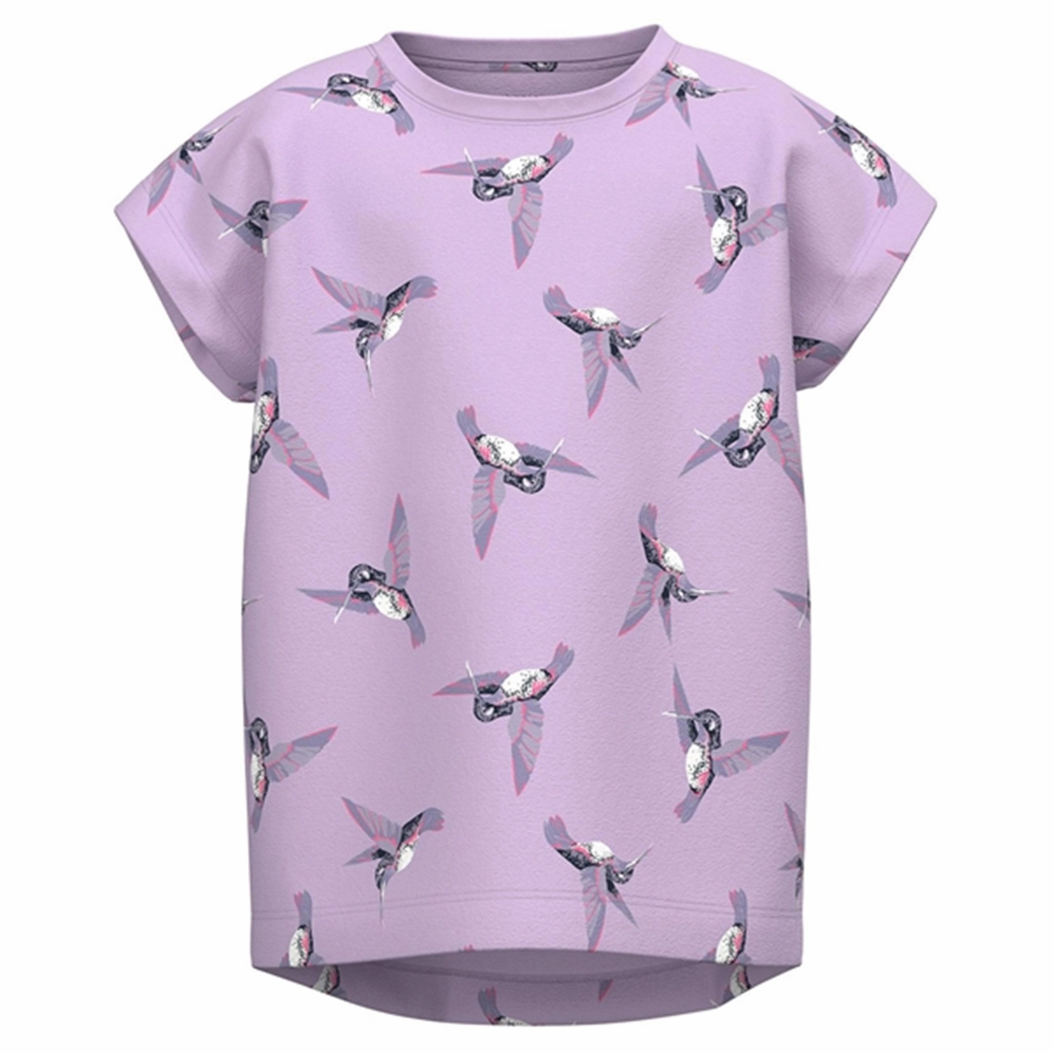 Chill Fit short sleeved Name it Orchid Bloom Birds Vigga Top