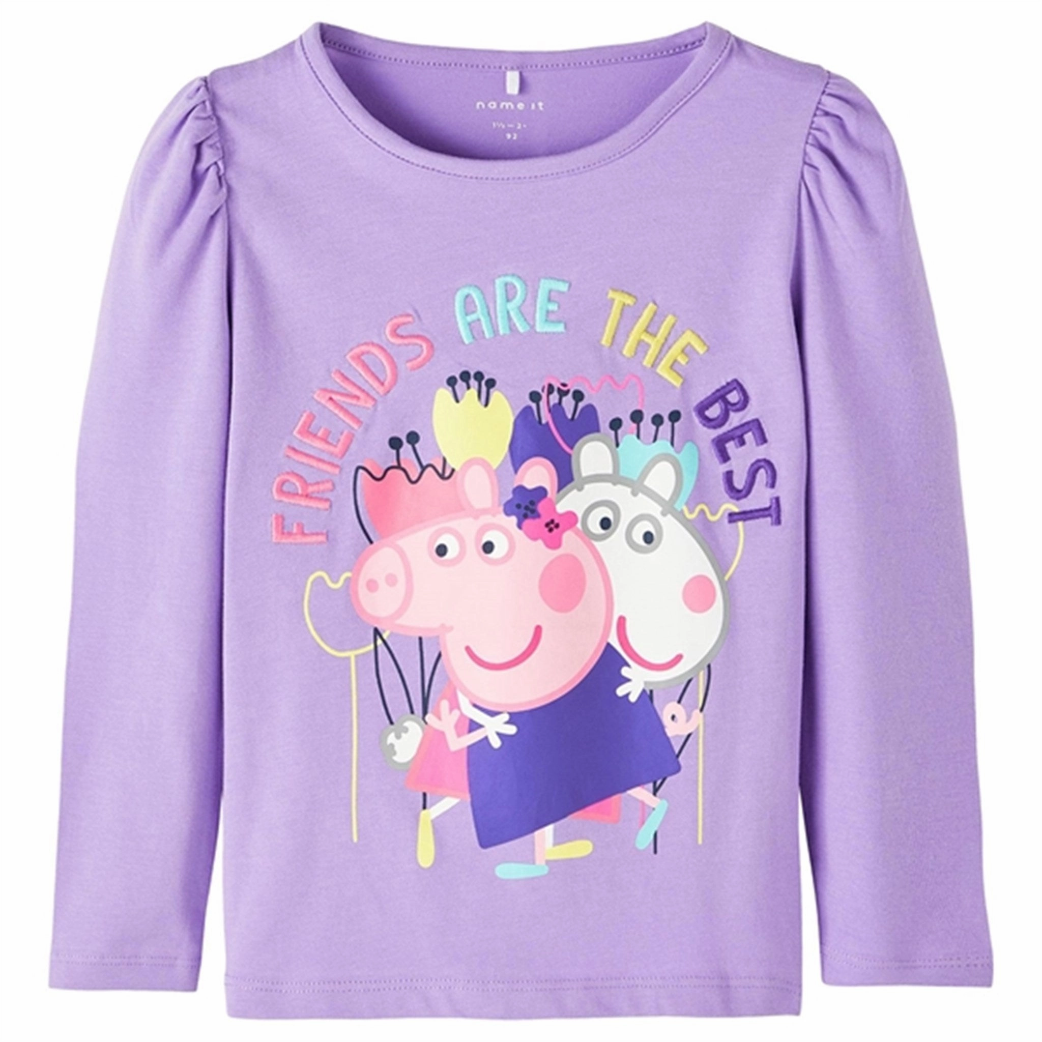 Name it Sand Verbena Furri Peppa Pig Blouse Loose Fit