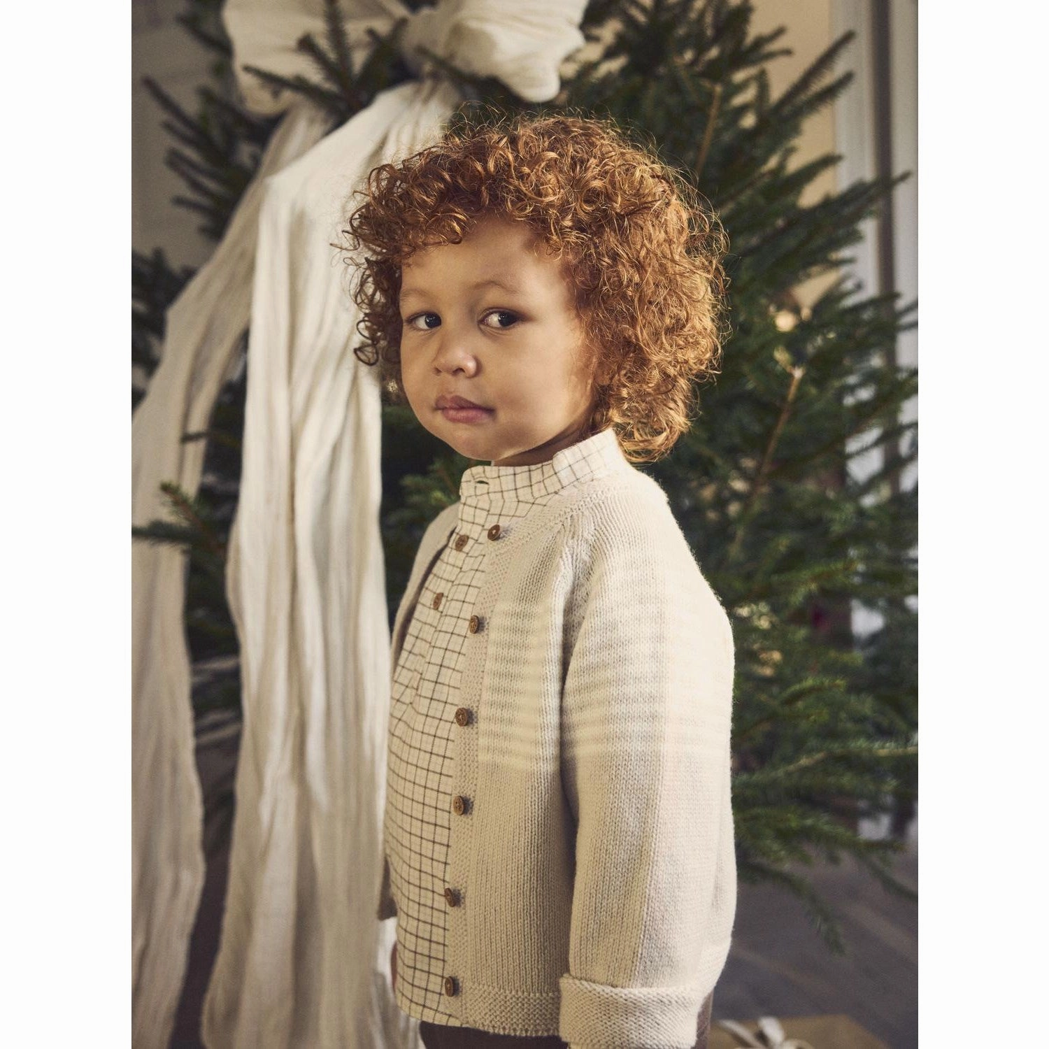 Solid Hue gender-neutral Lil'Atelier Turtledove Damieno Loose Shirt